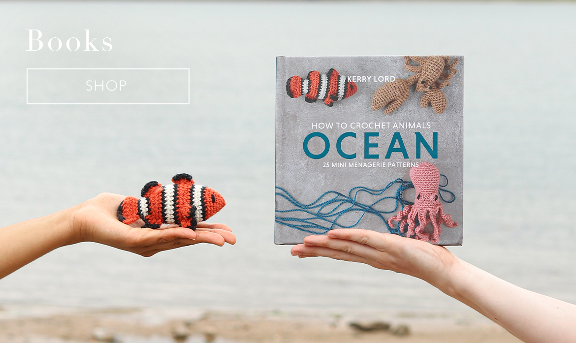 Books crochet mini ocean patterns kerry lord toft